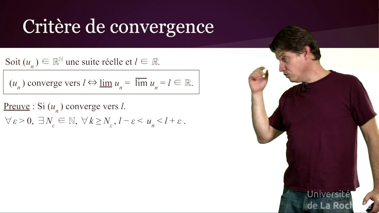 Limite sup&eacute;rieure et limite inf&eacute;rieure