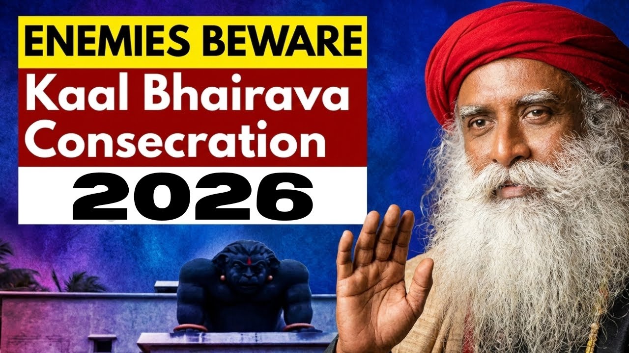 Sadhguru Announces Kaala Bhairava Consecration in December 2026