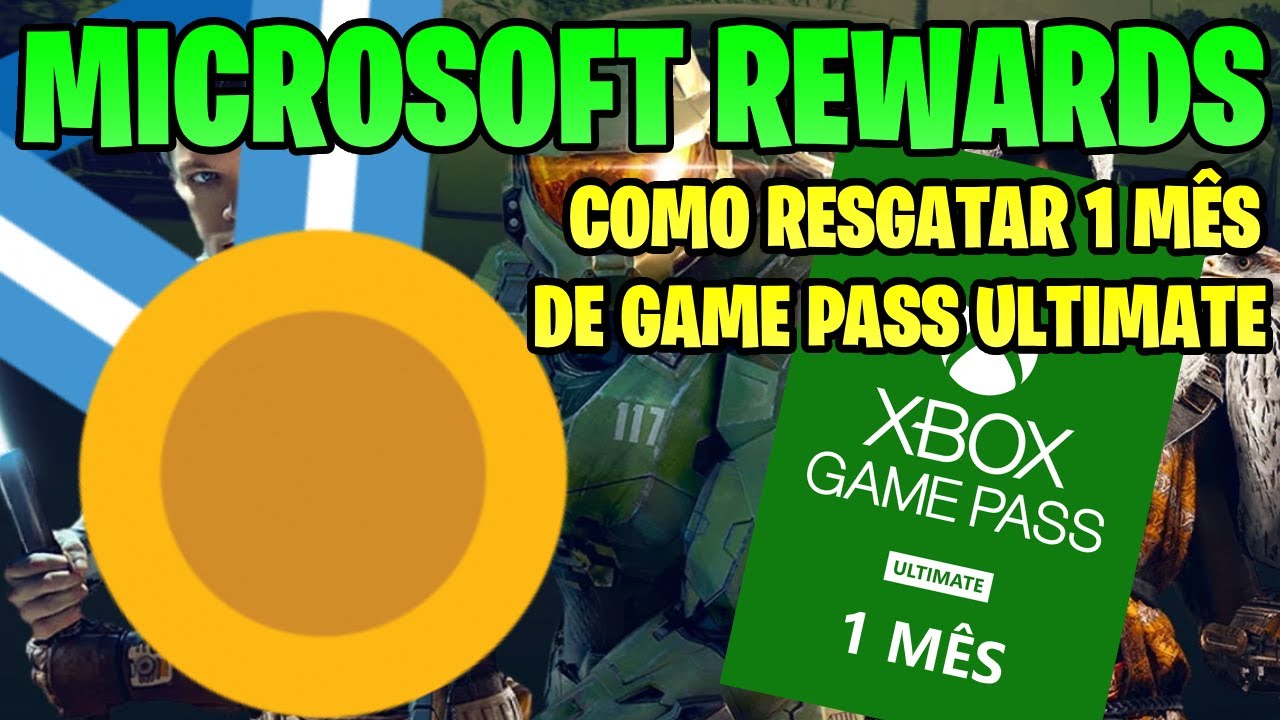 COMO RESGATAR 1 MÊS DE XBOX GAME PASS ULTIMATE NO MICROSOFT REWARDS
