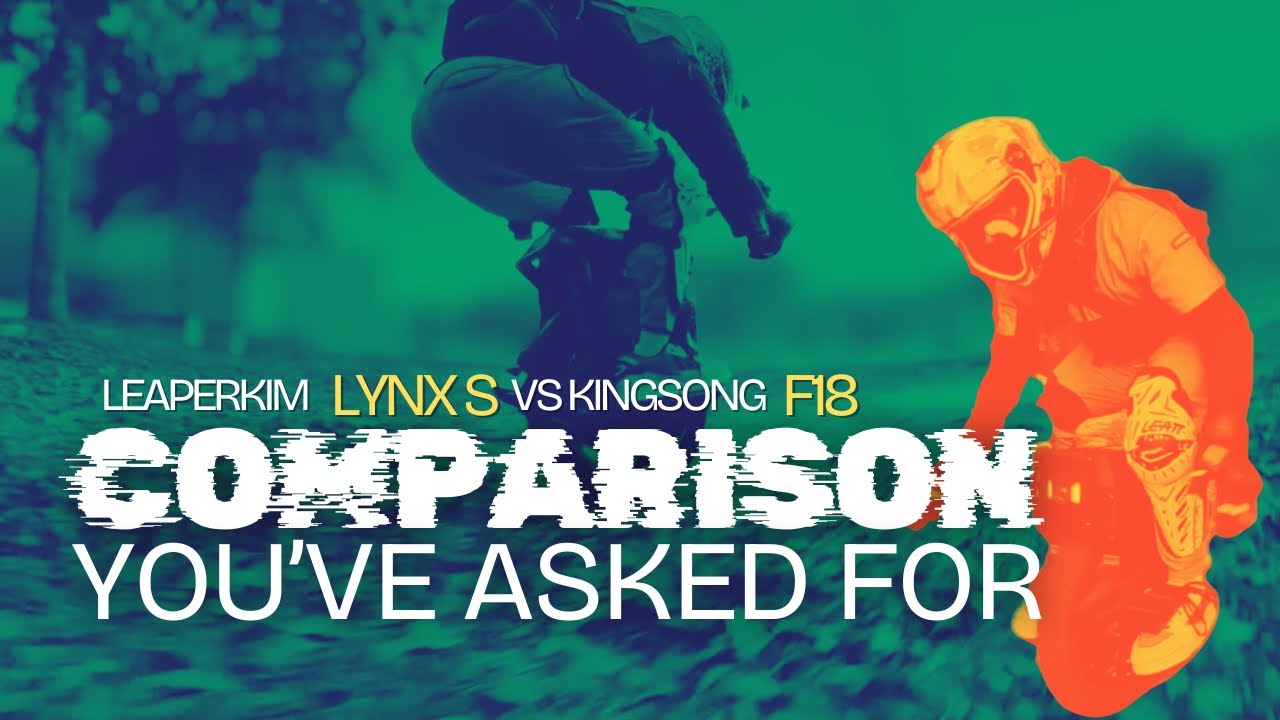 Lynx S vs Kingsong F18 | 20” Street Trial Showdown