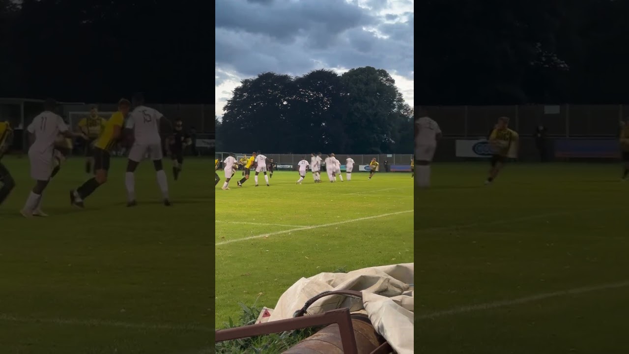 Did it cross the line? 🤷&zwj;♂️ Holbeach United 2 FC Peterborough 1 ⚽️ 30/8/23 Thurlow Nunn League #var