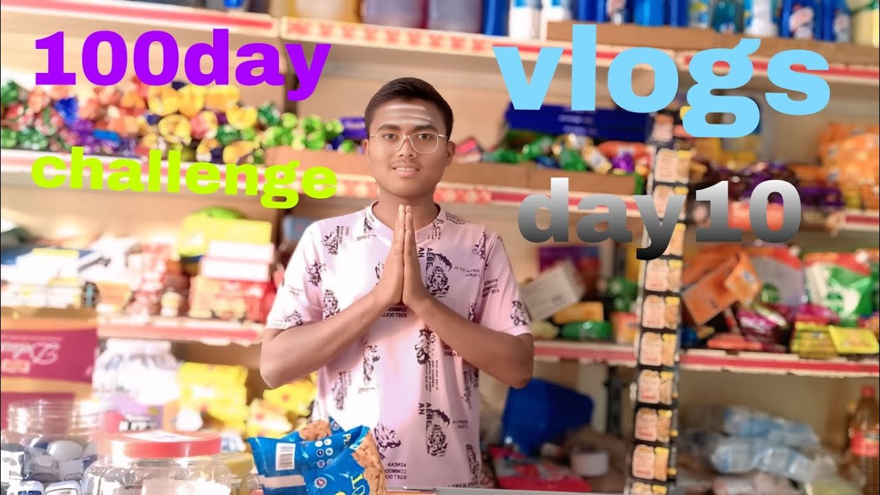 100day vlogs challenge I can complete🤔day10