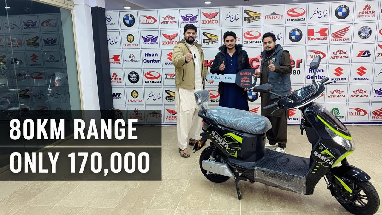 Best Electric Scooty 2026? Aima Ramza X — 80KM Range, Budget Price | Layyah Showroom
