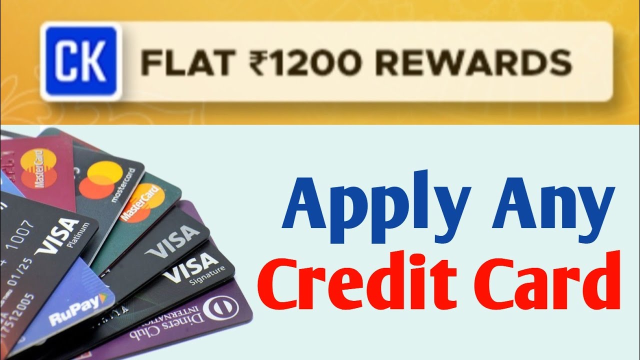 💳 Apply Any Credit Card & Get Flat ₹1200 Cashback 🤑| how to apply credit card from cashkaro