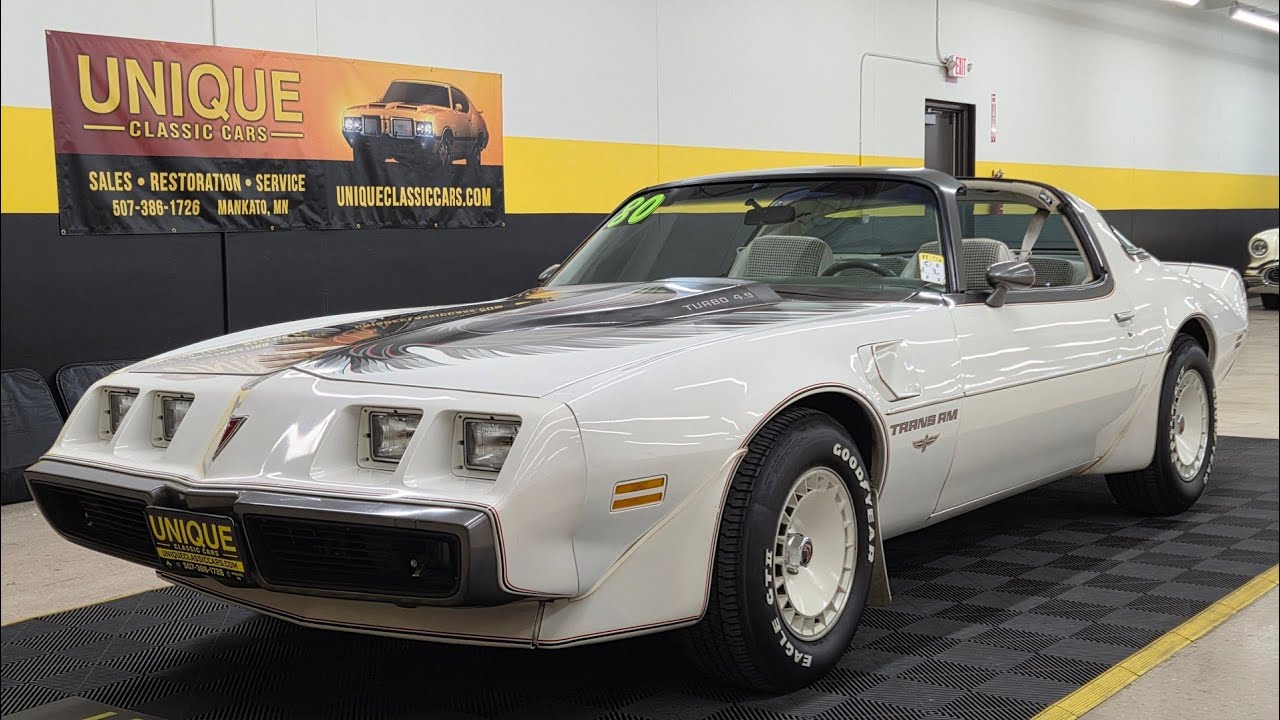1980 Pontiac Turbo Trans Am Pace Car | For Sale $29,900