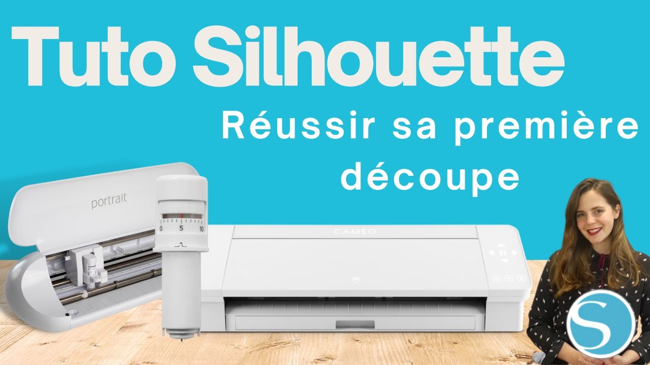Débutant Silhouette studio Cameo ou Portrait ? Un cours Silhouette de plus d’1h pour se lancer !