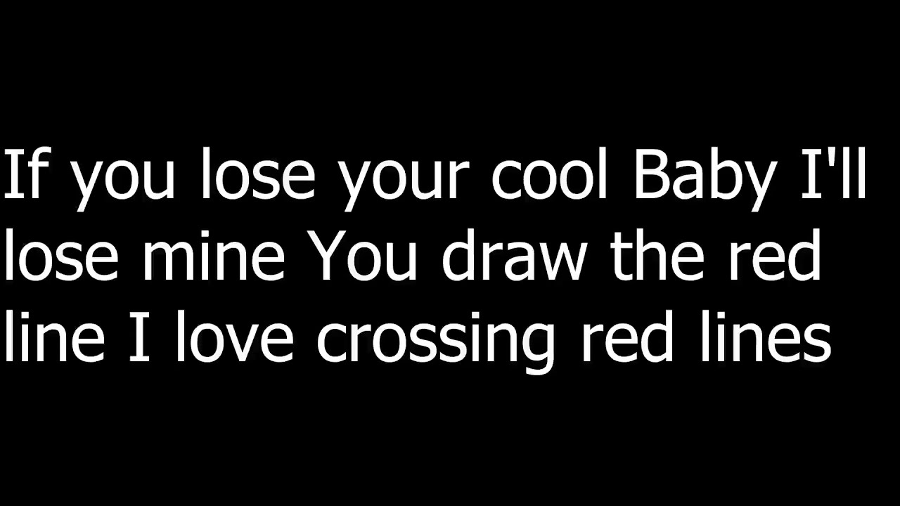 Red line - Geordie Kieffer (Lyric video)