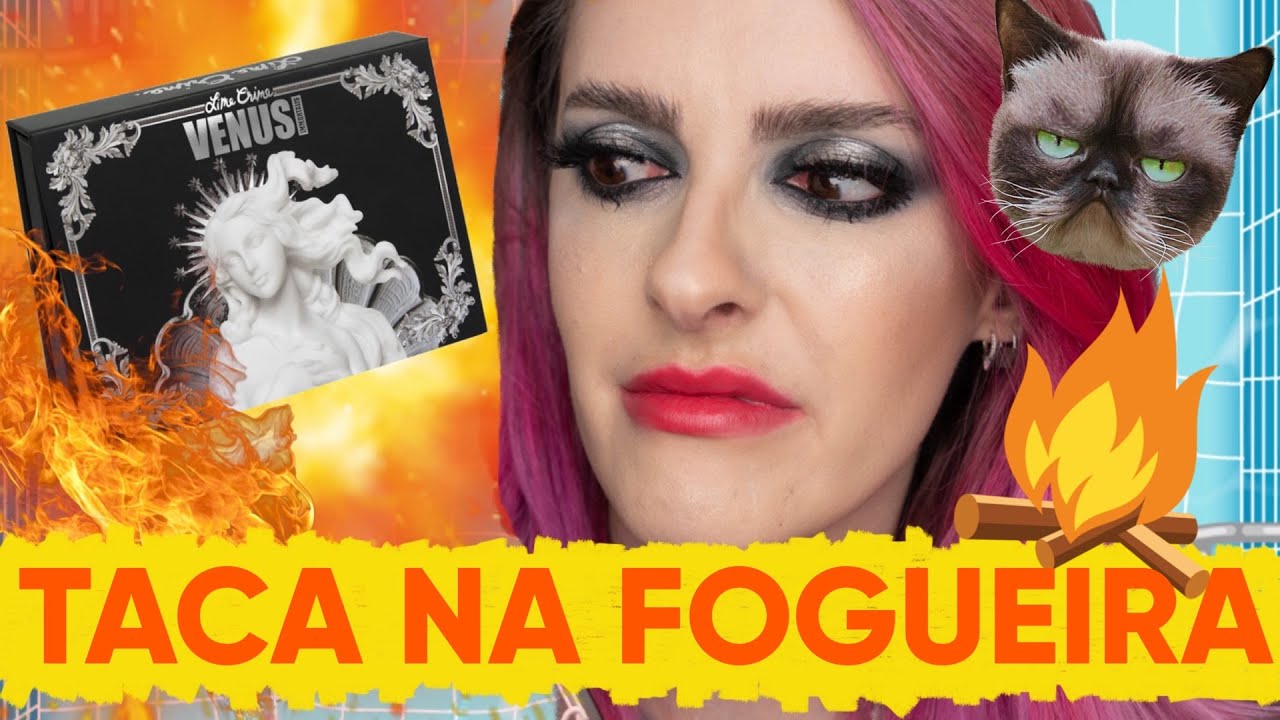 MAQUIAGEM PRETO E BRANCO COM PRODUTOS TRISTES - Karen Bachini