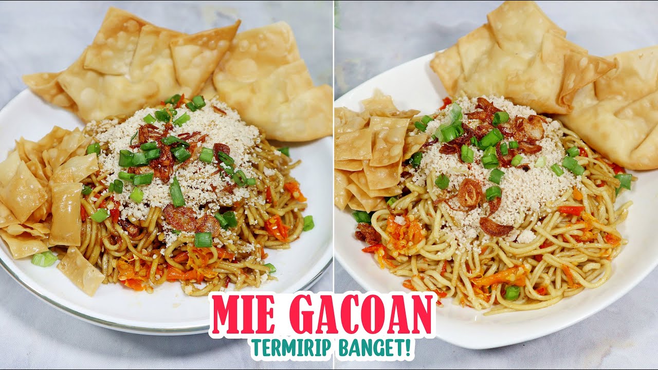 RESEP MIE GACOAN PRAKTIS DAN EKONOMIS