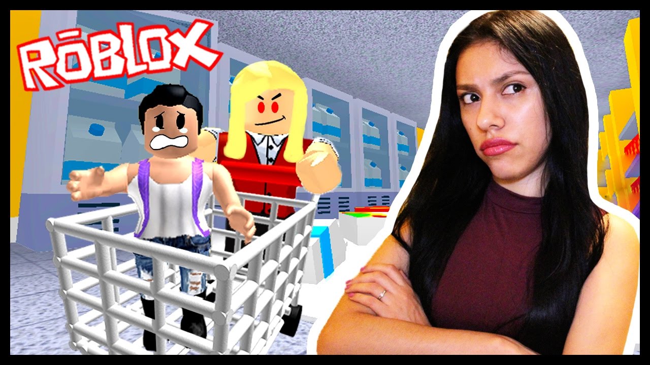 THIS IS MY MOMS FAULT! - Roblox - Escape the Supermarket