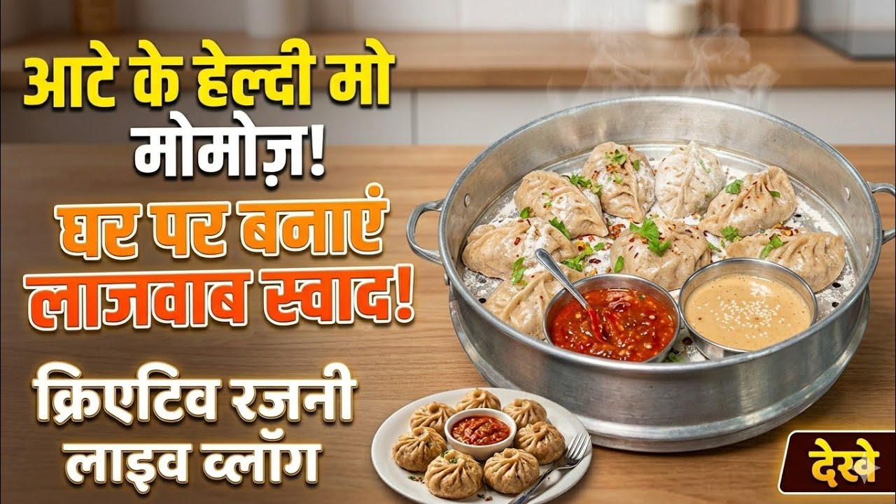 #tasty and healthy aate Ke momos#testy recipe#healthy recipe#youtubevlog#creative Rajini life vlog