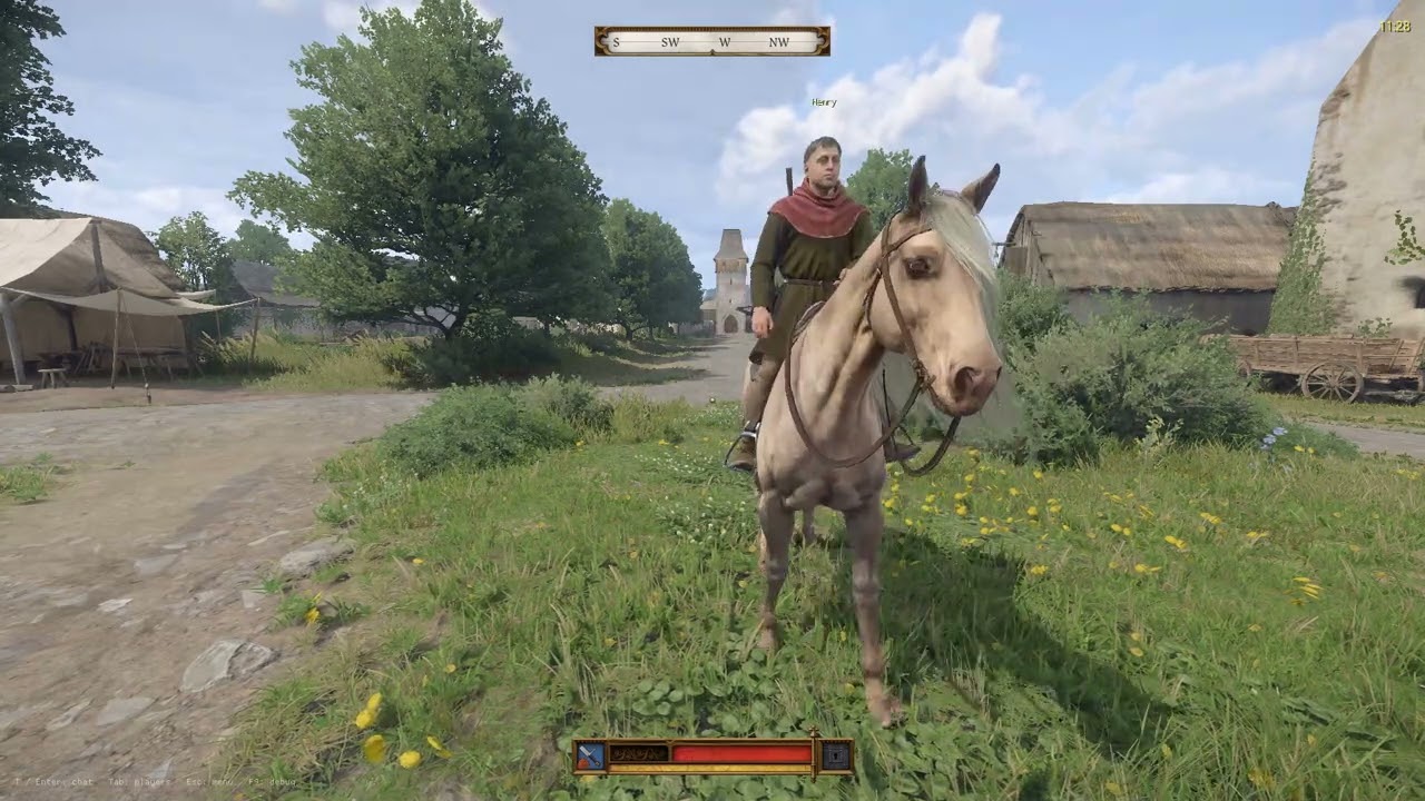 KCD:MP &mdash; Riding with another player | KCD2 multiplayer mod
