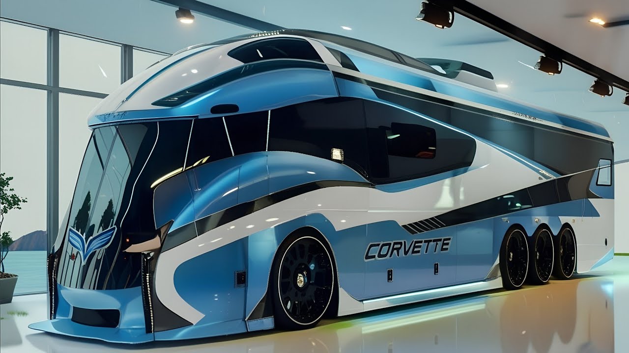 Corvette Motorhome 2026: Design Esportivo e Conforto Máximo na Estrada!