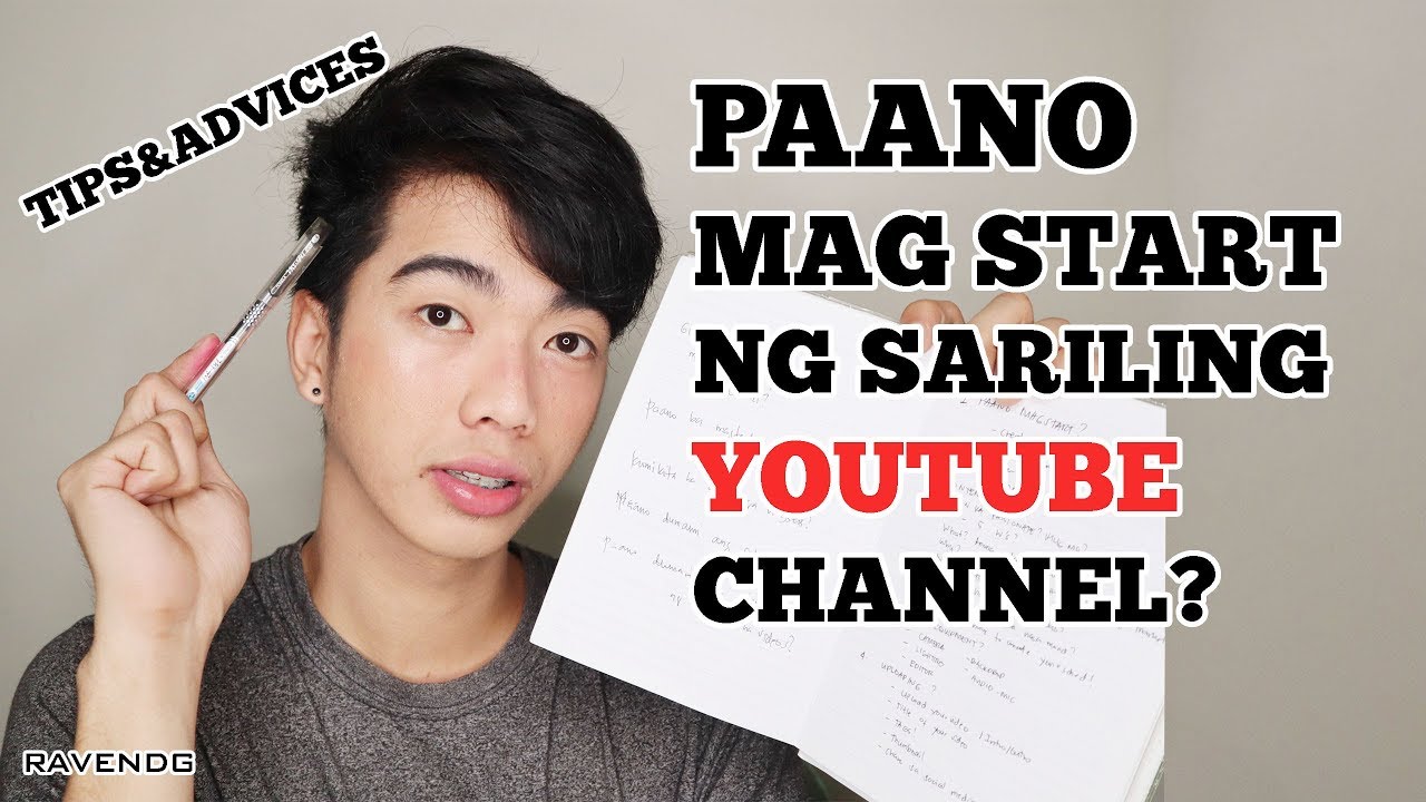 HOW TO:  START SA YOUTUBE CHANNEL 0-1000 subs (Step by Step) Paano magsimula sa Youtube? | Raven DG