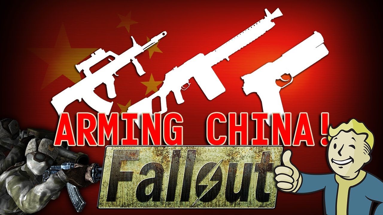 Designing CHINESE WEAPONS for FALLOUT