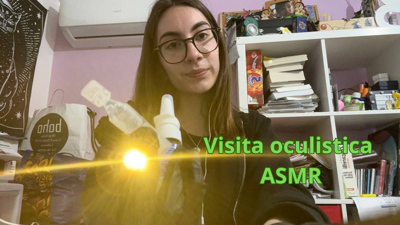 Visita Oculistica Molto Rilassante 🩺👀 | ASMR ITA Roleplay
