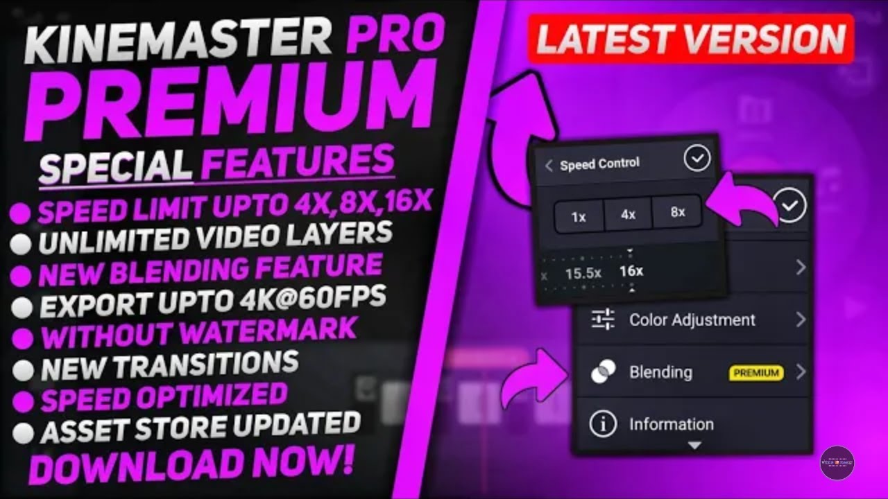 Kinemaster PRO Apk [ 4.11.13 ]  EASY DOWNLOAD - Kinemaster Pro Mod  // Without Watermark
