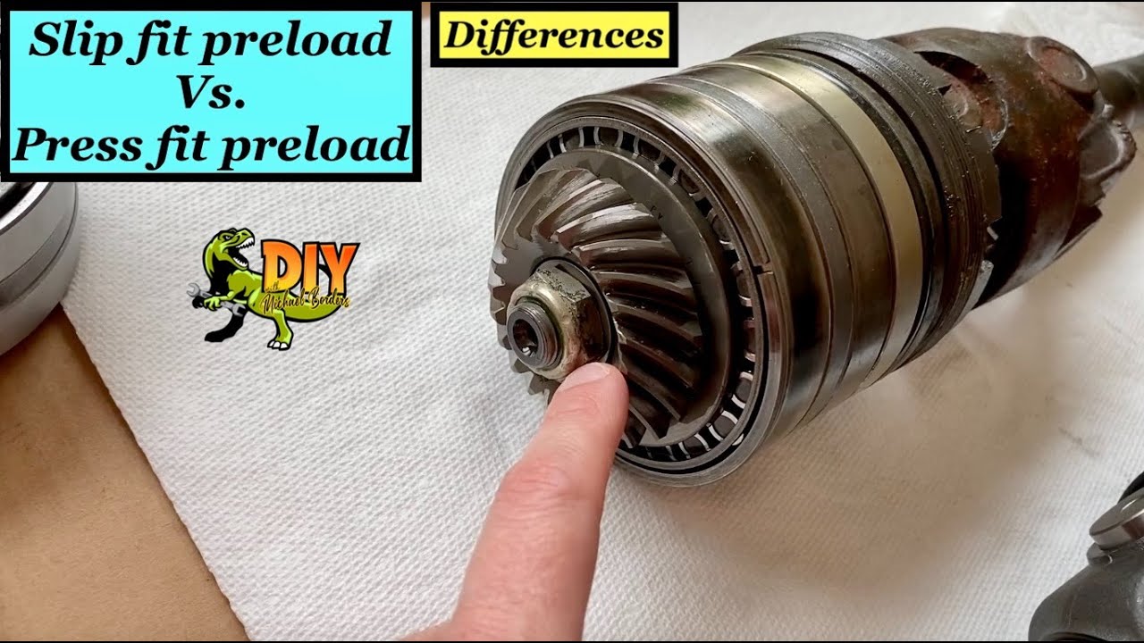 Mercury Mercruiser Alpha bravo preload bearing differences (Slip vs. Press)
