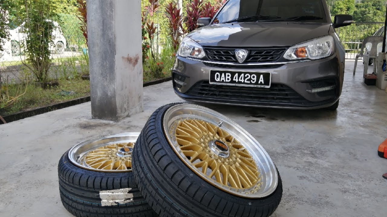 Perubahan Baru Saga Selepas Pasang Tayar. Siap Juga Akhirnya!