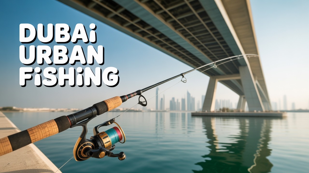 Relaxing Urban Fishing at Dubai Garhoud - Peace and tranquility!