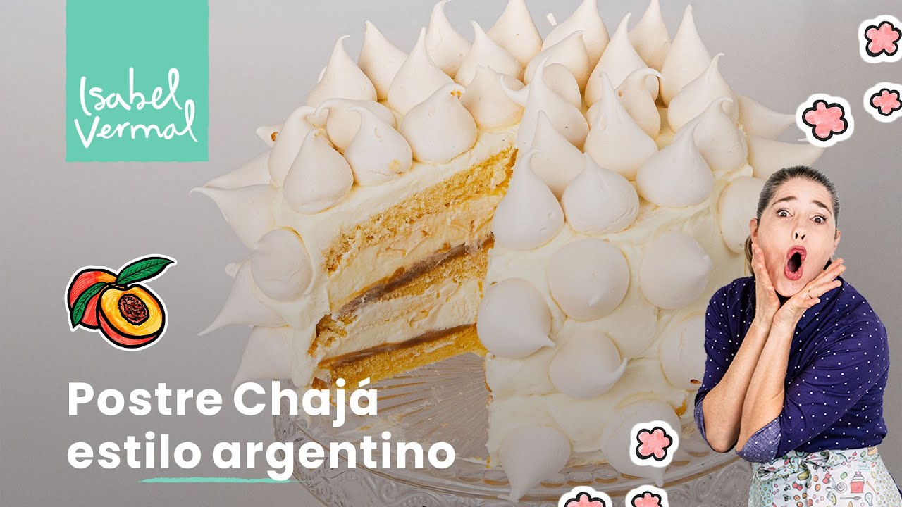 Postre chajá estilo argentino