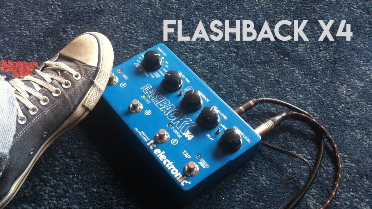 Review de Pedal - Delay Flashback X4 da TC Electronic