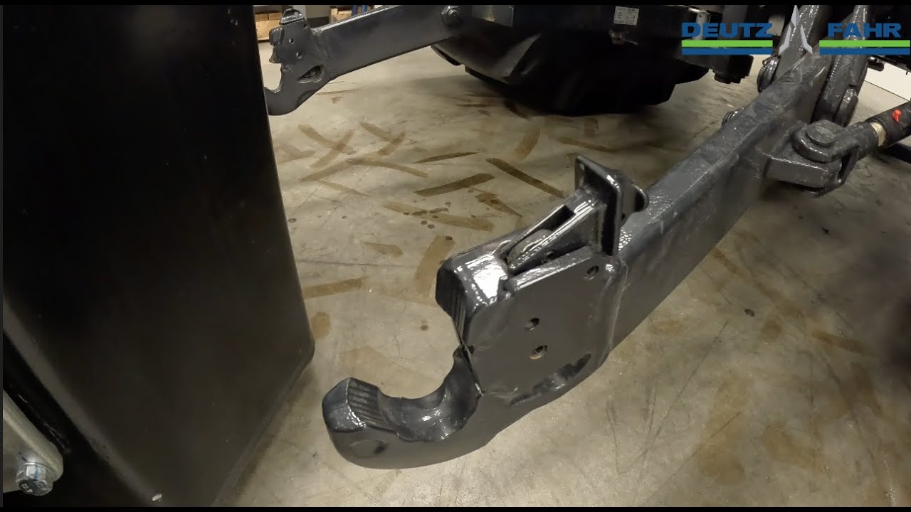 Использование трехточечной навески Deutz Fahr Auto Linkage