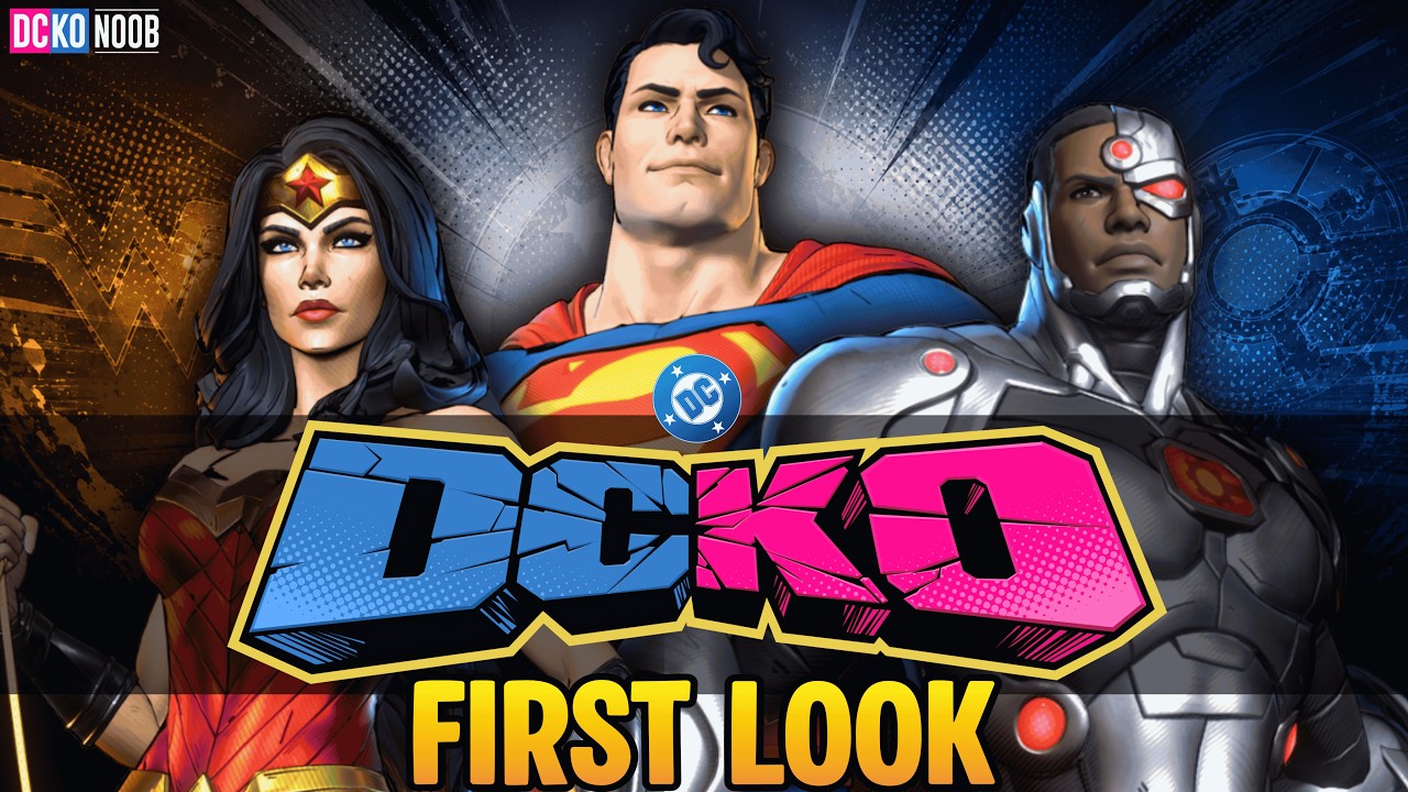 DCKO First Look &ndash; A Brand-New DC Mobile Fighting Game!