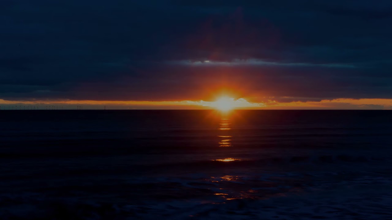 BRIGHTON (UK) SUNSET 4K TIME LAPSE