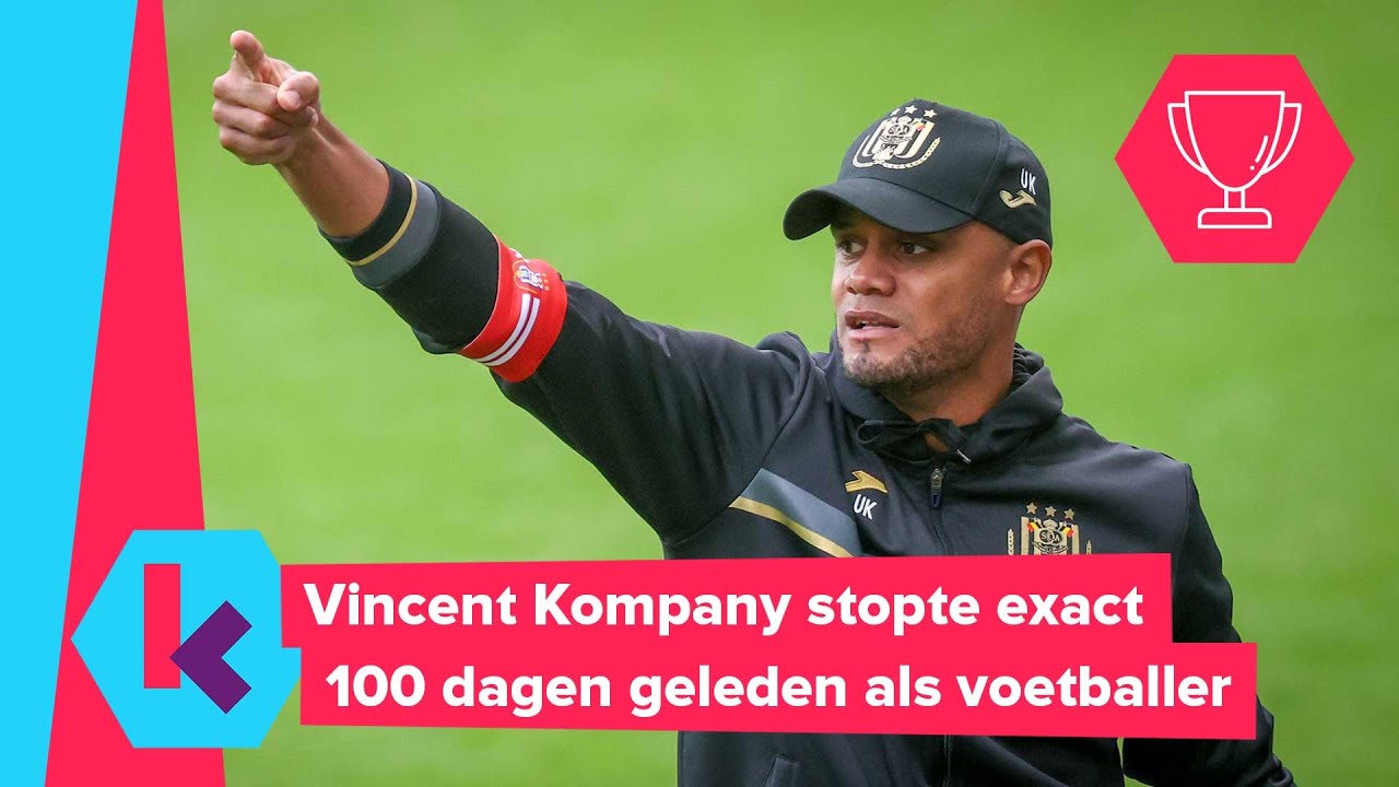 jeugdspelers van Anderlecht stellen vragen aan Vincent Kompany