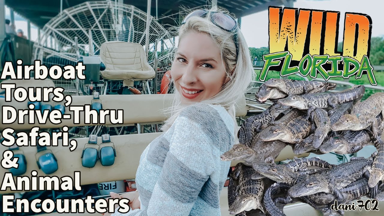 Wild Florida Airboats, Drive-Thru Safari, & Gator Park | Airboat Ride in the Everglades Headwaters