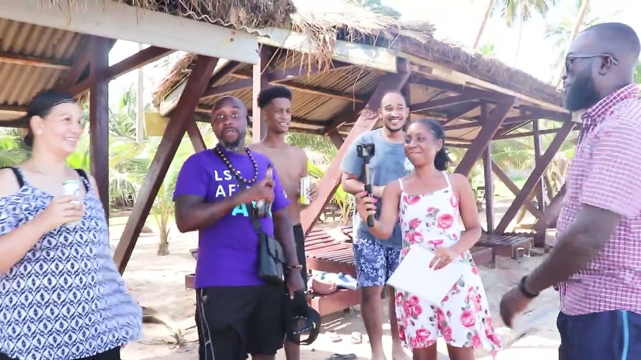 Amazing Family Time At Gomoa Fetteh's White Sand Beach In Ghana.