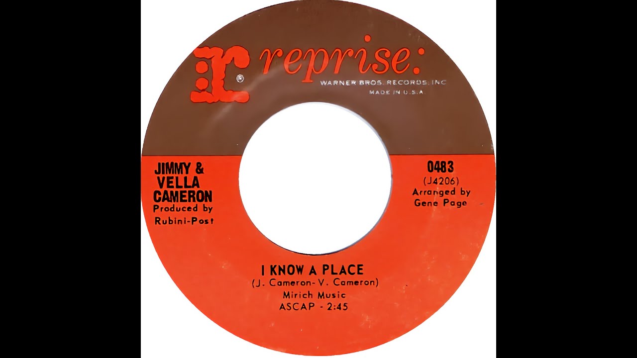 JIMMY & VELLA CAMERON  I KNOW A PLACE