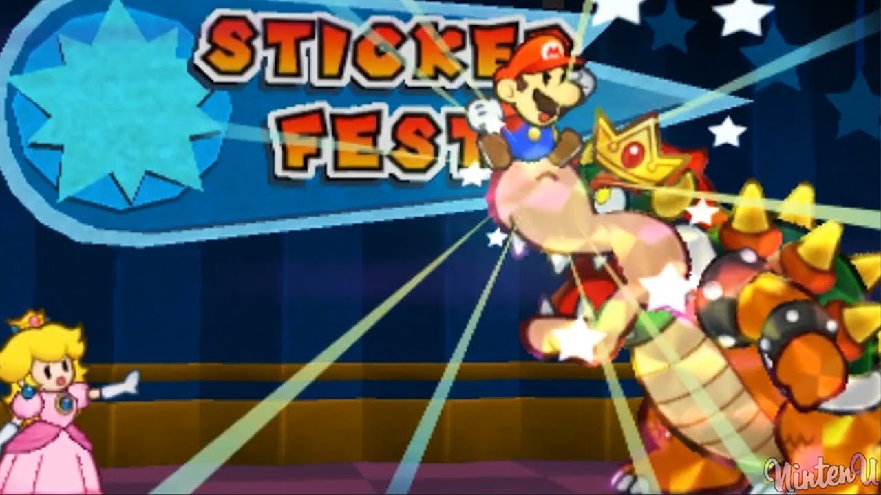 Paper Mario Sticker Star - Walkthrough Part 1 - Introduction