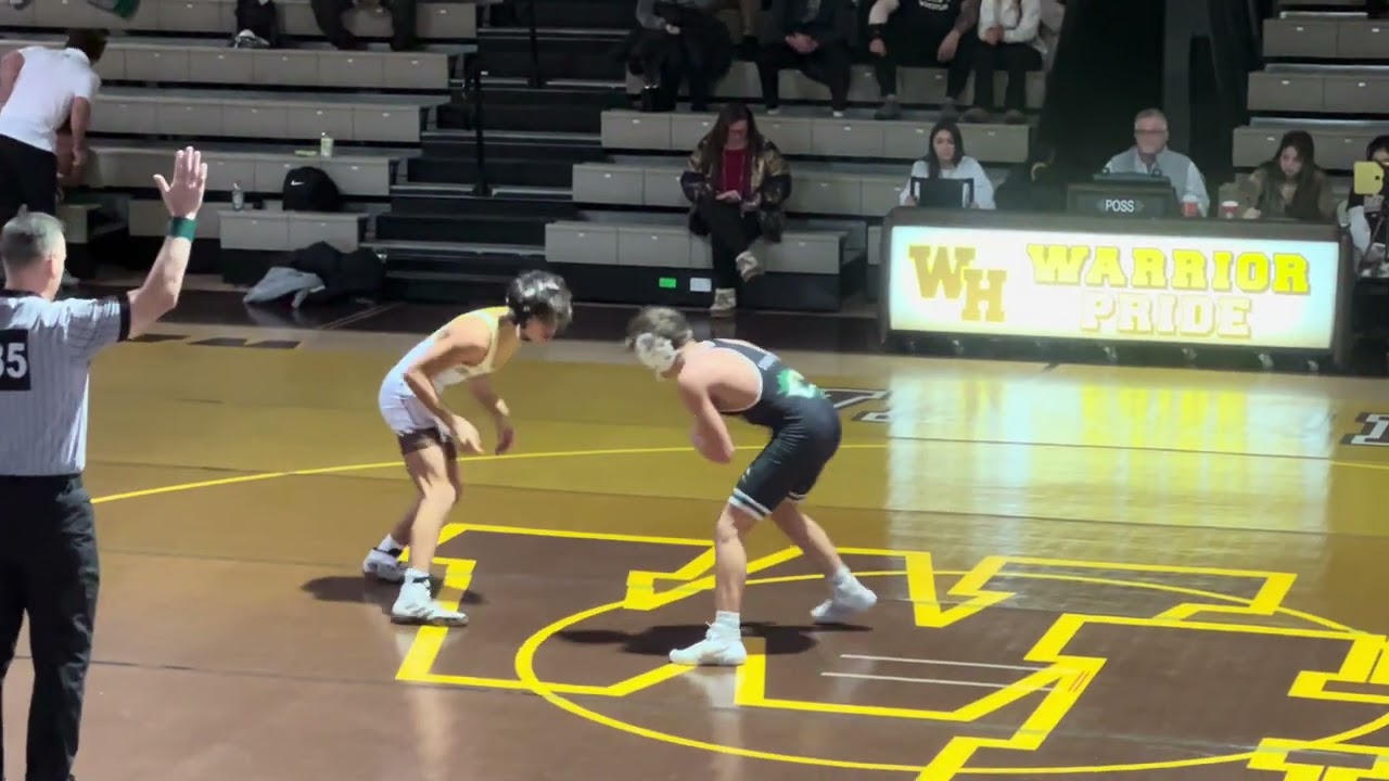 2025 Luke Manieri wrestling Watchung Hills - 12/30/2025
