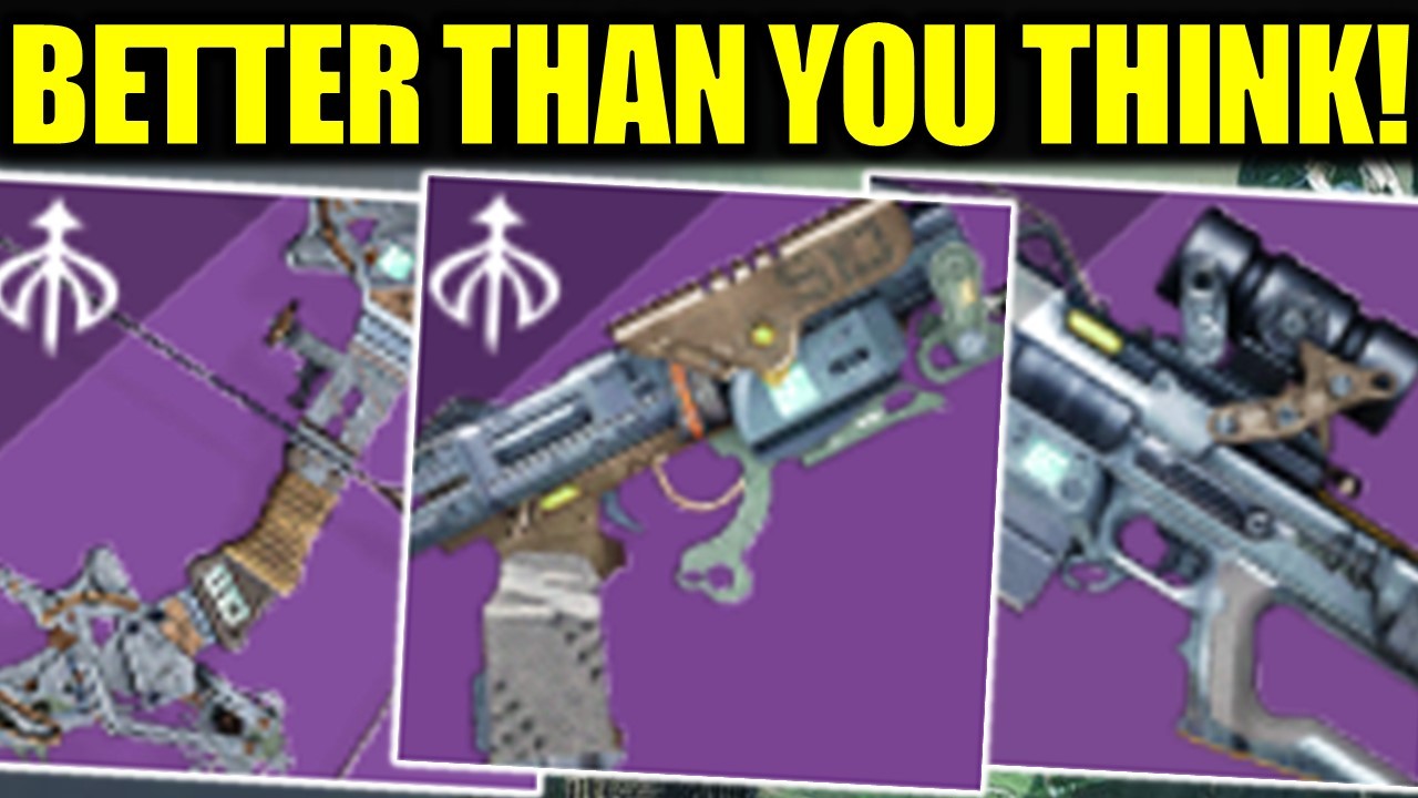 Everyone is WRONG about the Warlord's Ruin Dungeon Weapons...