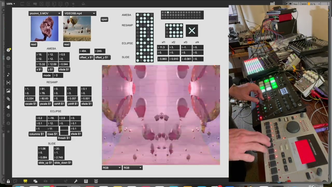 Tetralemma — MaxMSP Jitter & Hardware