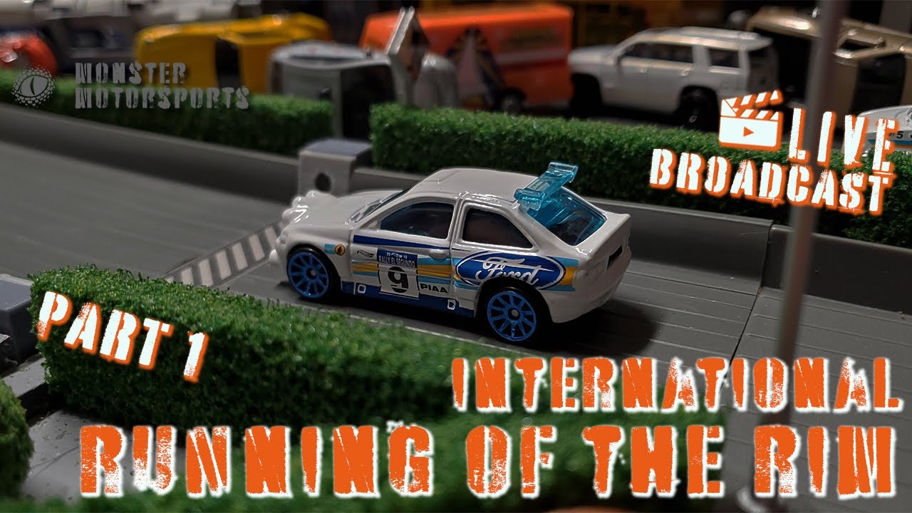 Part 1 - International Running of the Rim Diecast Racing Hill Climb Tournament