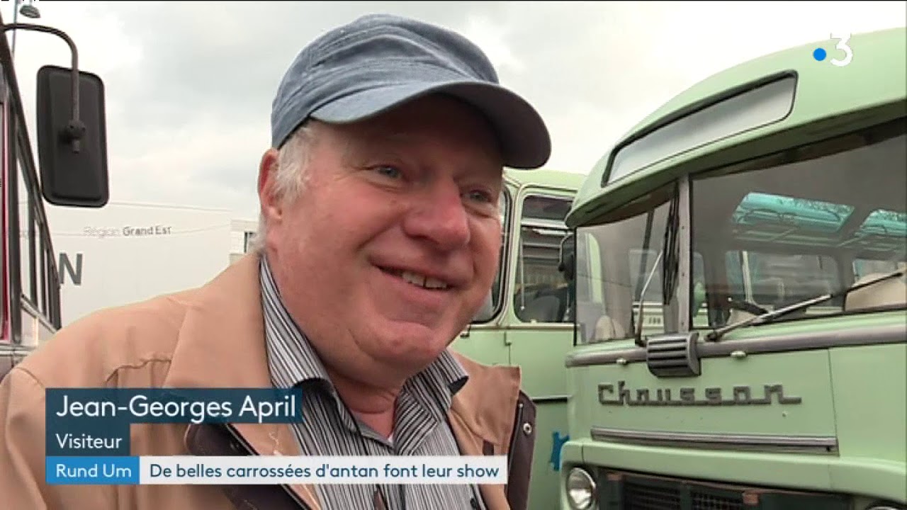 Haguenau: les autocars anciens font le show