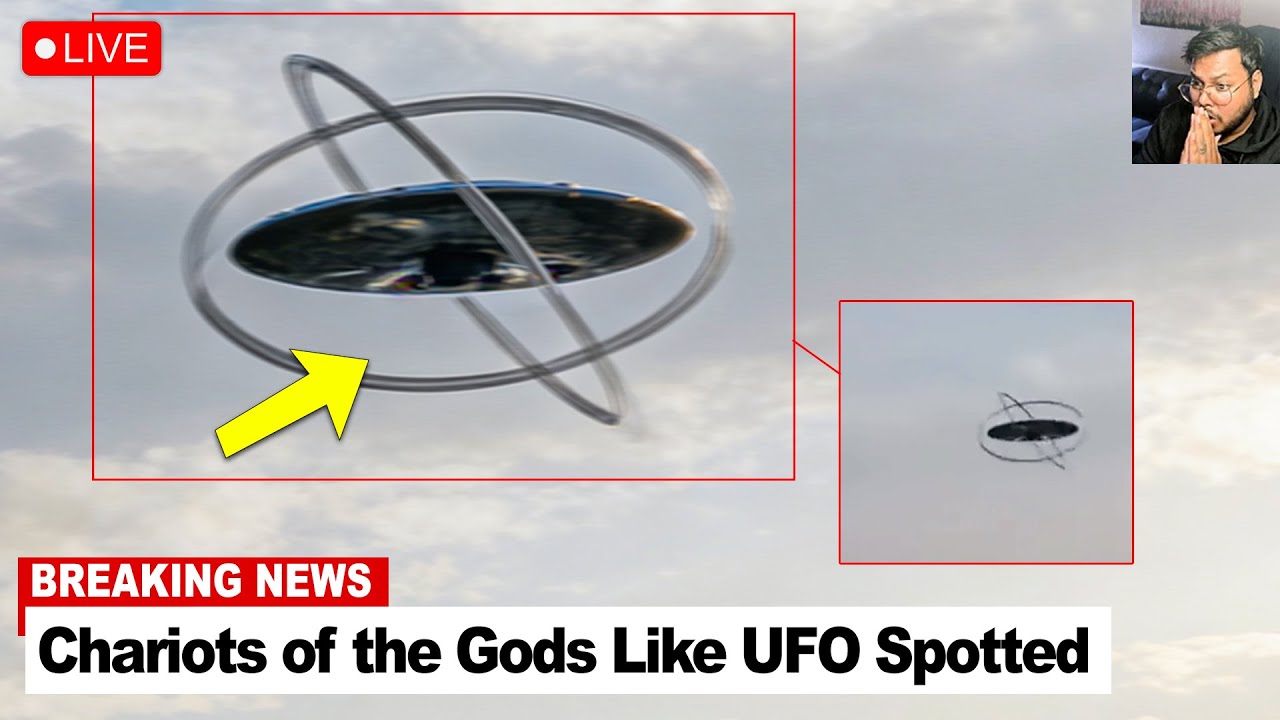 Chariots of the Gods-Like UFO Spotted in Europe‼️😨 REAL UFO Footage 2025