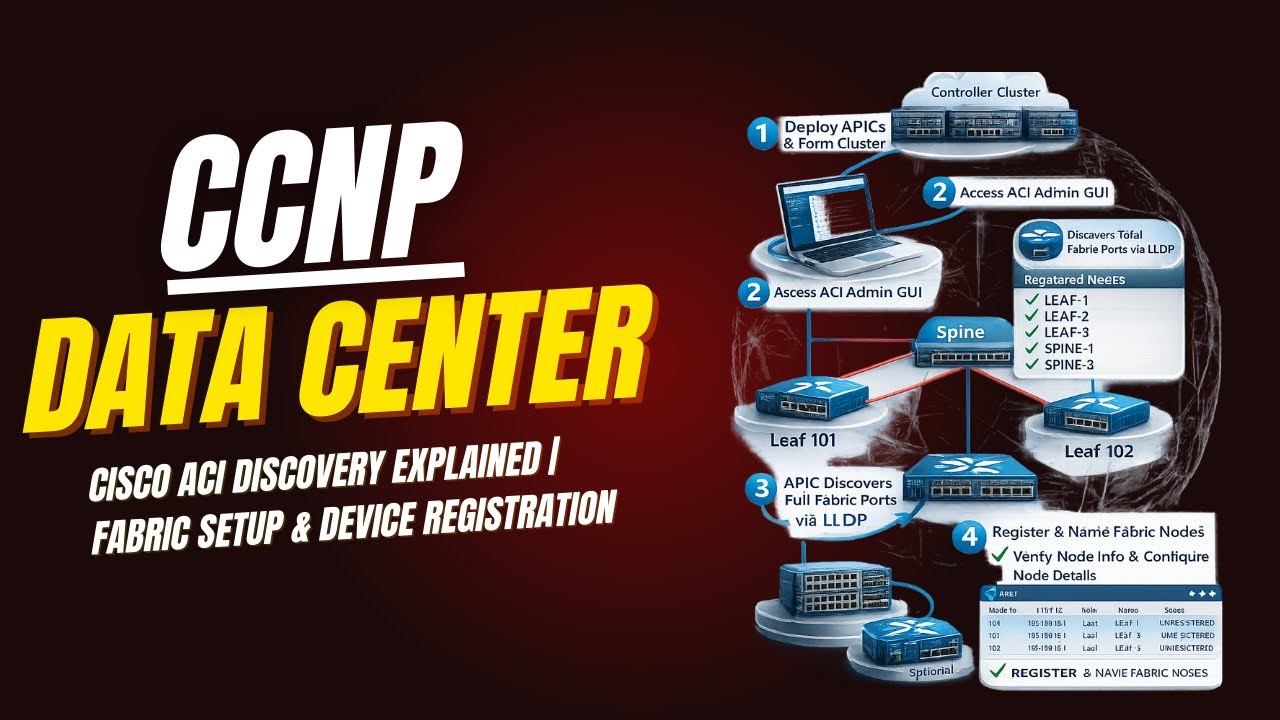 Cisco ACI Discovery Explained | Fabric Setup & Device Registration