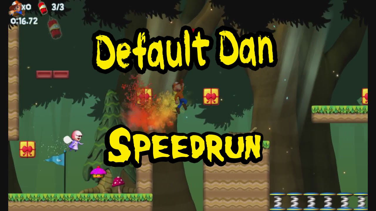 Default Dan PC/Steam Speedrun/Walkthrough 3 Star Ranking All Levels 1-10
