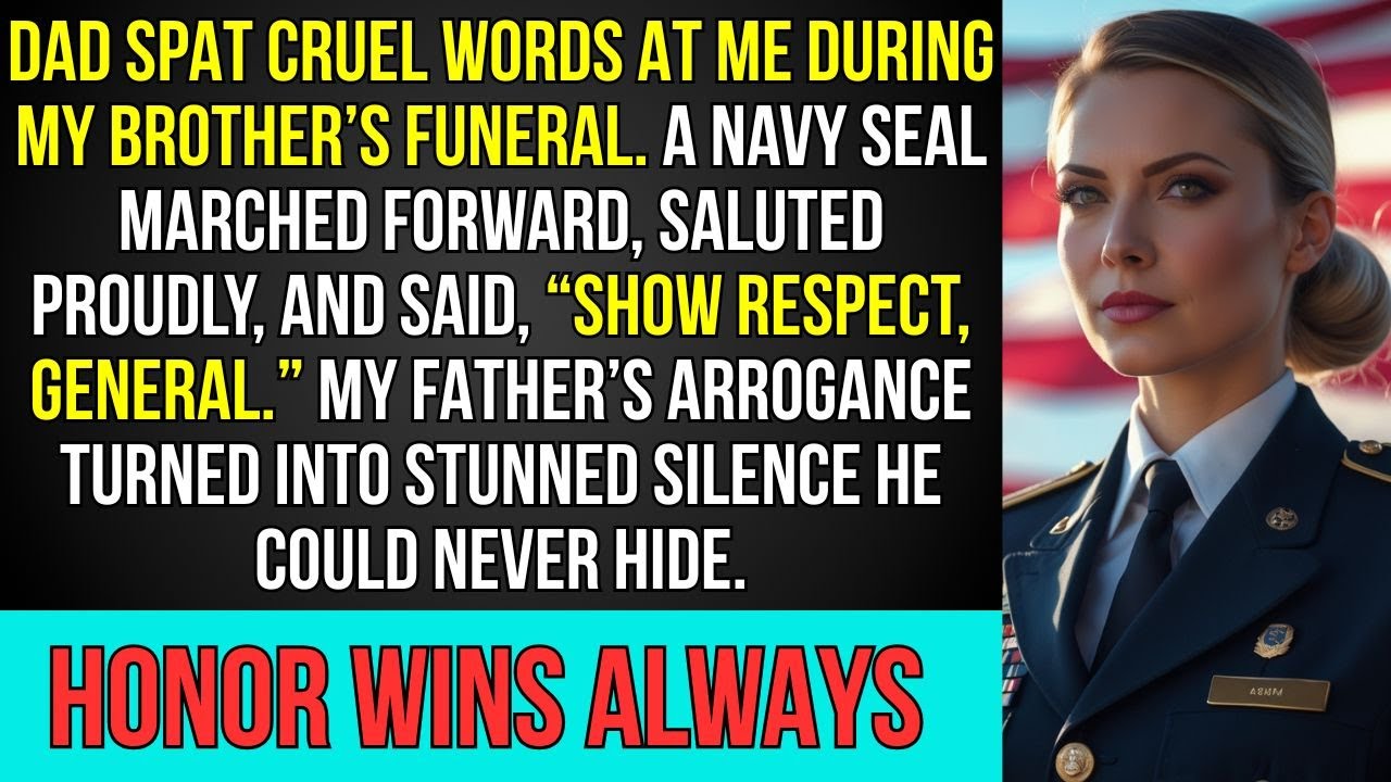 Dad Mocked Me at Brother's Funeral — Then Navy SEAL Said: 'Show Respect, General'