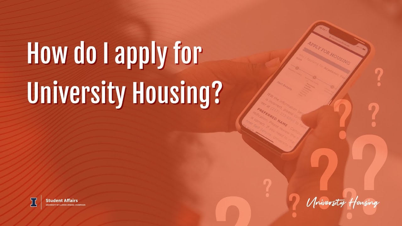 How do I apply for University Housing?