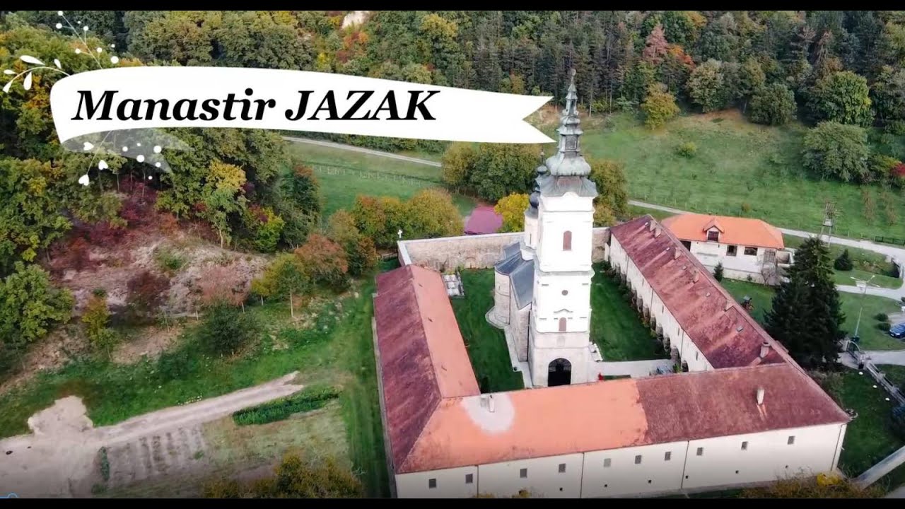 Manastir Jazak, virtualna tura i snimak dronom