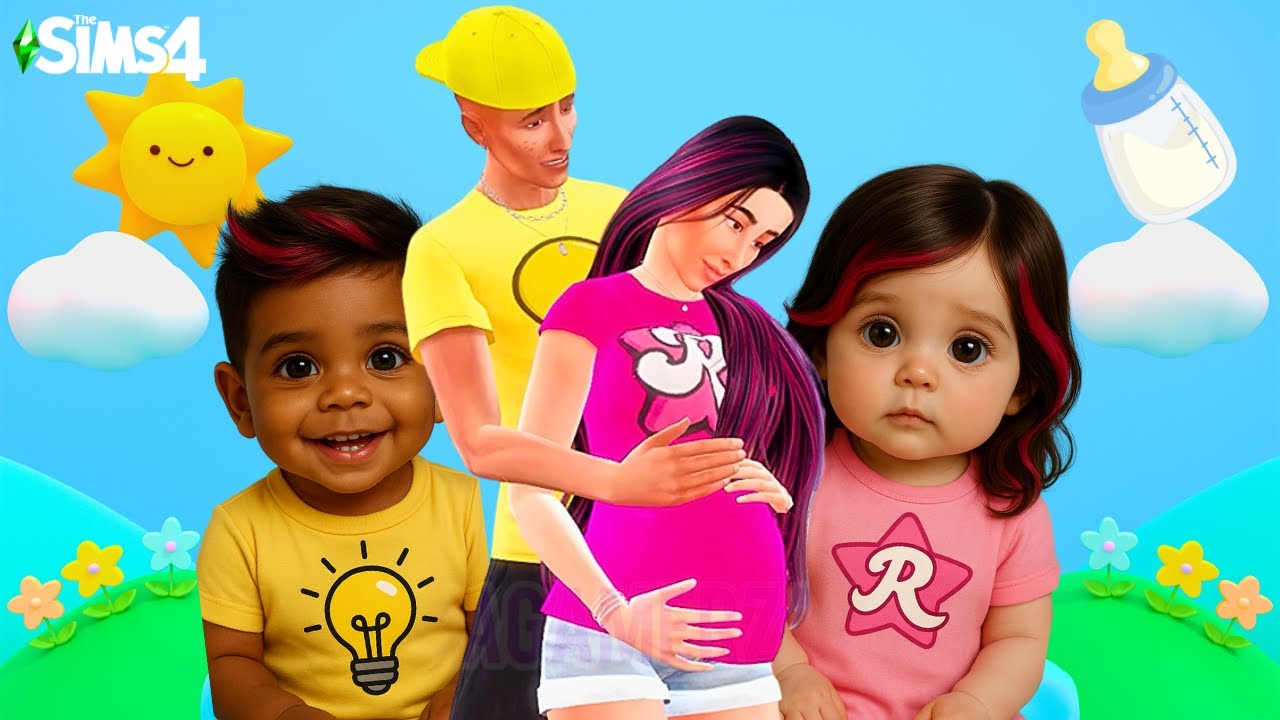 The Sims 4: EMILLY VICK e LEOZIN vão ser pais de um BEBÊ REBORN? | VEJA o chá revelação! - Ep 15
