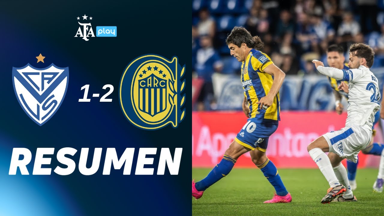 Velez Sarsfield 1 vs. Rosario Central 2 | #TorneoClausura2025 | RESUMEN | FECHA 12