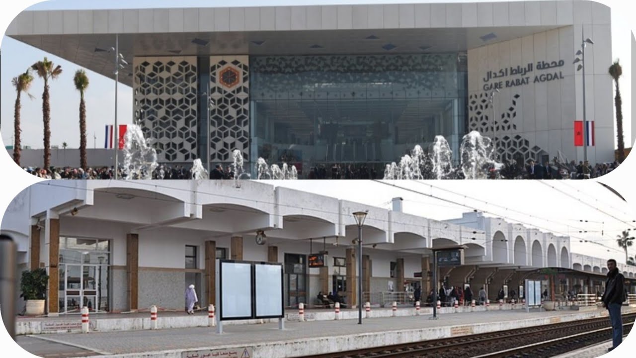 رحلة من الرباط إلى الدار البيضاء عبر القطار🚂🚃🚆