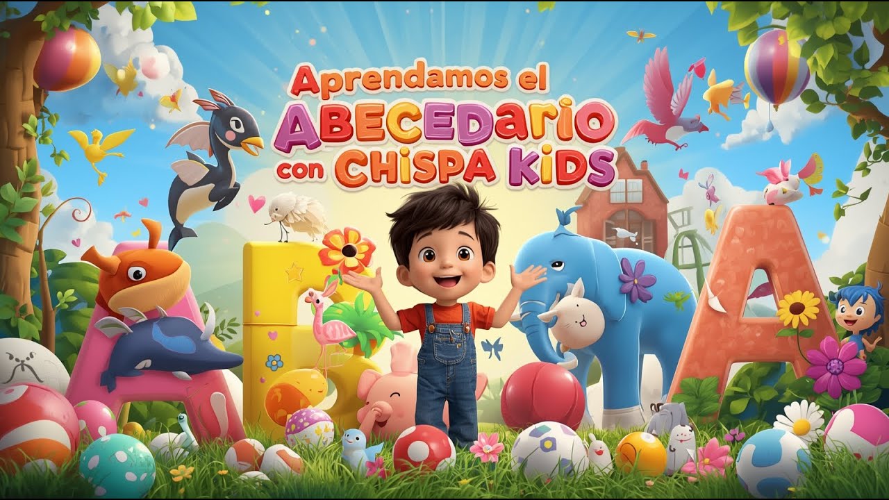 El Abecedario para Niño 🎉 Aprende las Letras  de la A a la Z ✏️ Video Educativo y Divertido