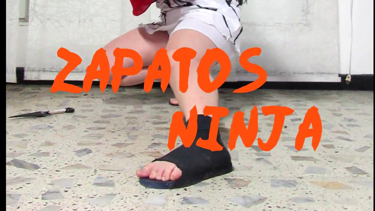 Tutorial cosplay: zapatos ninja (eng subs)
